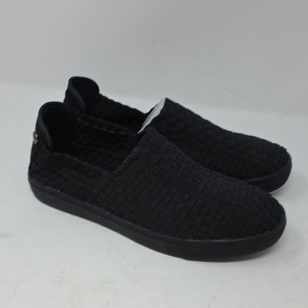 bernie mev. Vee Chaha Black Woven Flats - Picture 4 of 7
